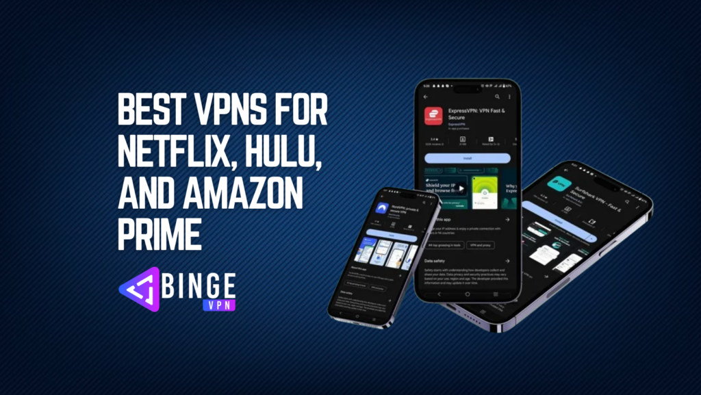 Best VPNs for Netflix, Hulu, and Amazon Prime