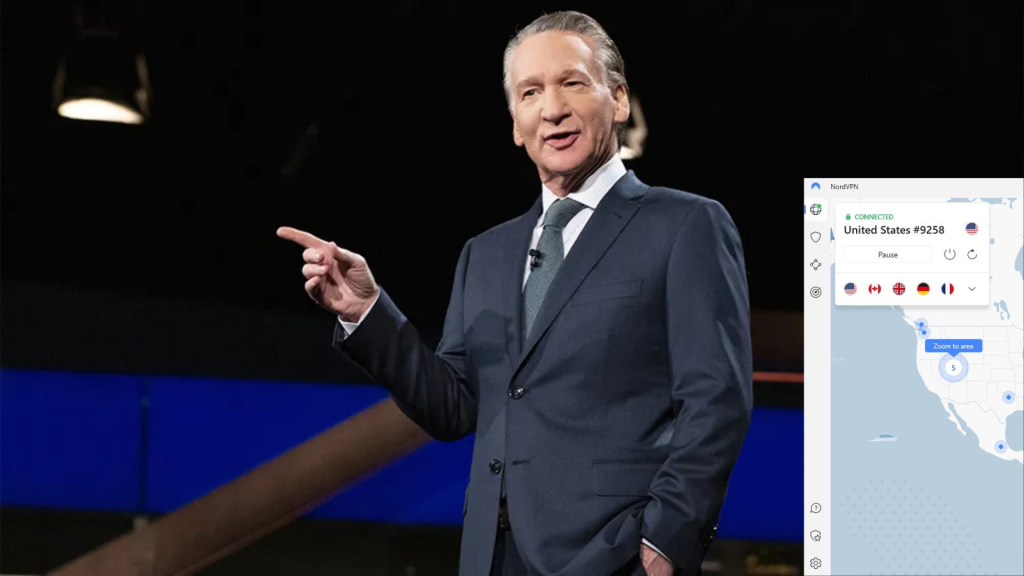 Watch Bill Maher: Is Anyone Else Seeing This? outside the US with NordVPN