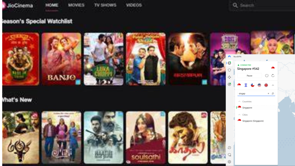 Watch JioCinema in the US with NordVPN