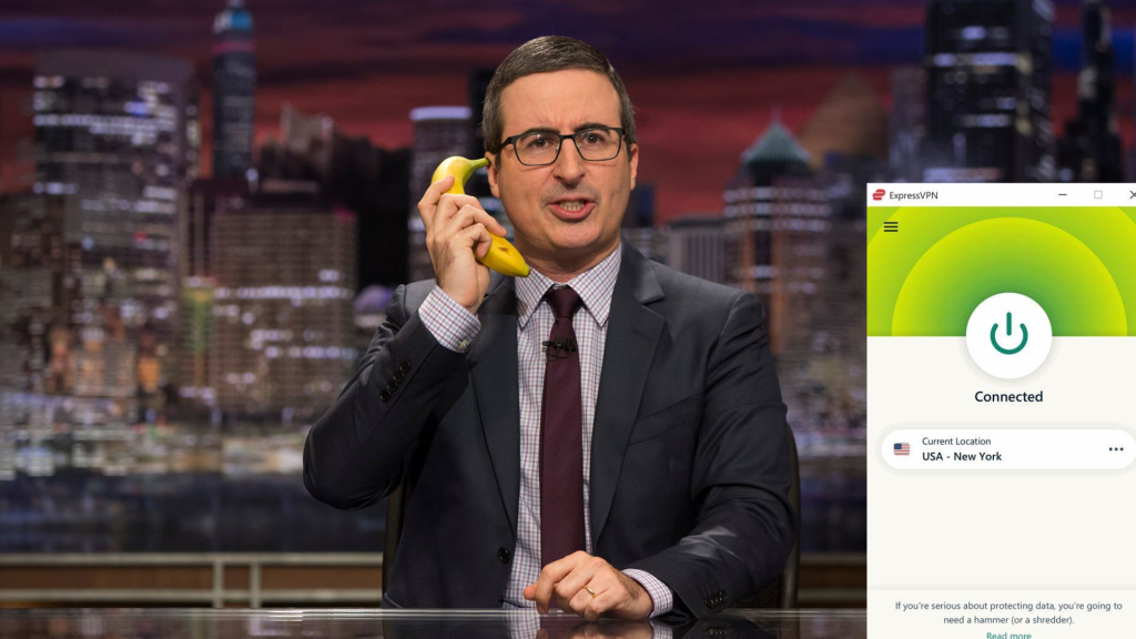  Watch Last Week Tonight with John Oliver Season 12 outside the US on Max with ExpressVPN