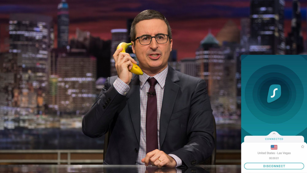  Watch Last Week Tonight with John Oliver Season 12 outside the US on Max with SurfShark