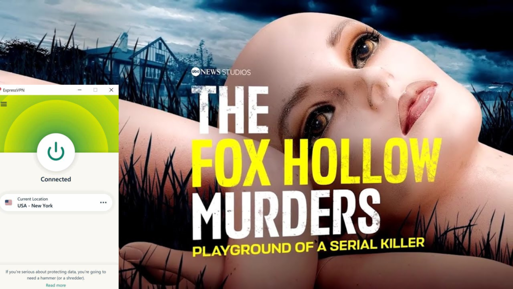 Watch The Fox Hollow Murders: Playground of a Serial Killer Outside the US with ExpressVPN